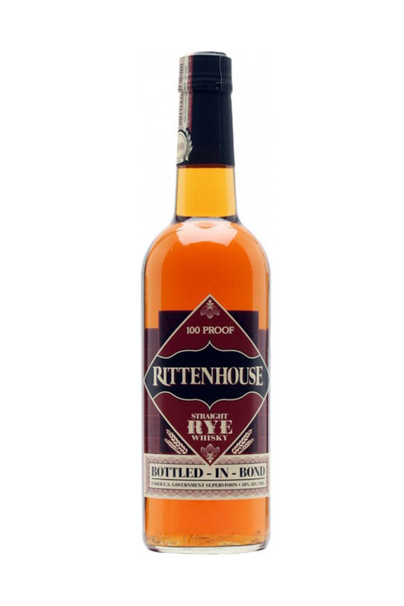 Rittenhouse Bottled In Bond 100 Proof Rye Whiskey Kentucky The Corkery Wine