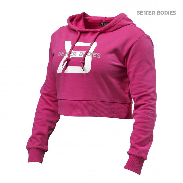 pink hooded top