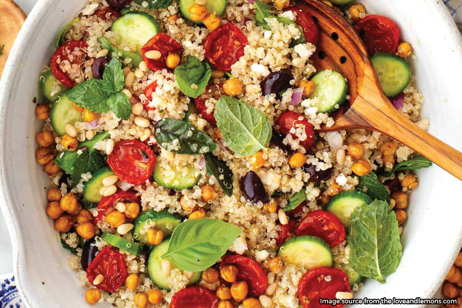 using quinoa in salad