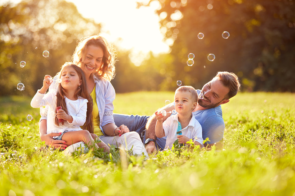 family enjoying outdoor