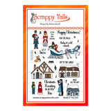 English Christmas Village stamps - Scrappy Tails