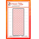 Slimline Brick Background die - Scrappy Tails Crafts