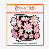 Whimsical Layering Daisies dies - Scrappy Tails Crafts