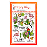 Tropical Birds stamps - Scrappy Tails