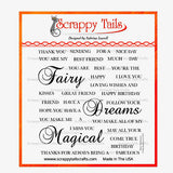 Fairy Sentiments - Scrappy Tails Crafts