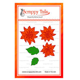 Outline Poinsettia dies - Scrappy Tails Crafts