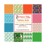 Tropical Bliss 6x6 paper - Scrappy Tails