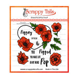Popping Poppies stamps Scrappy Tails Crafts