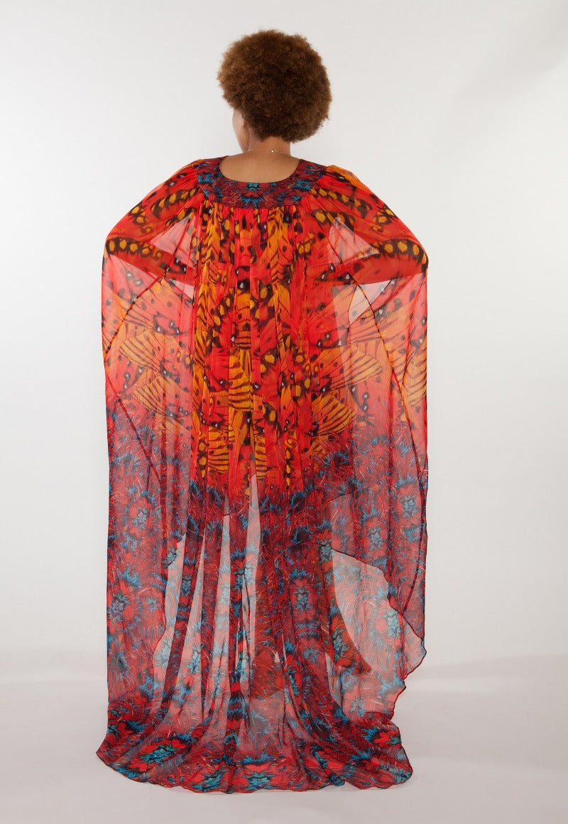 high low kaftan