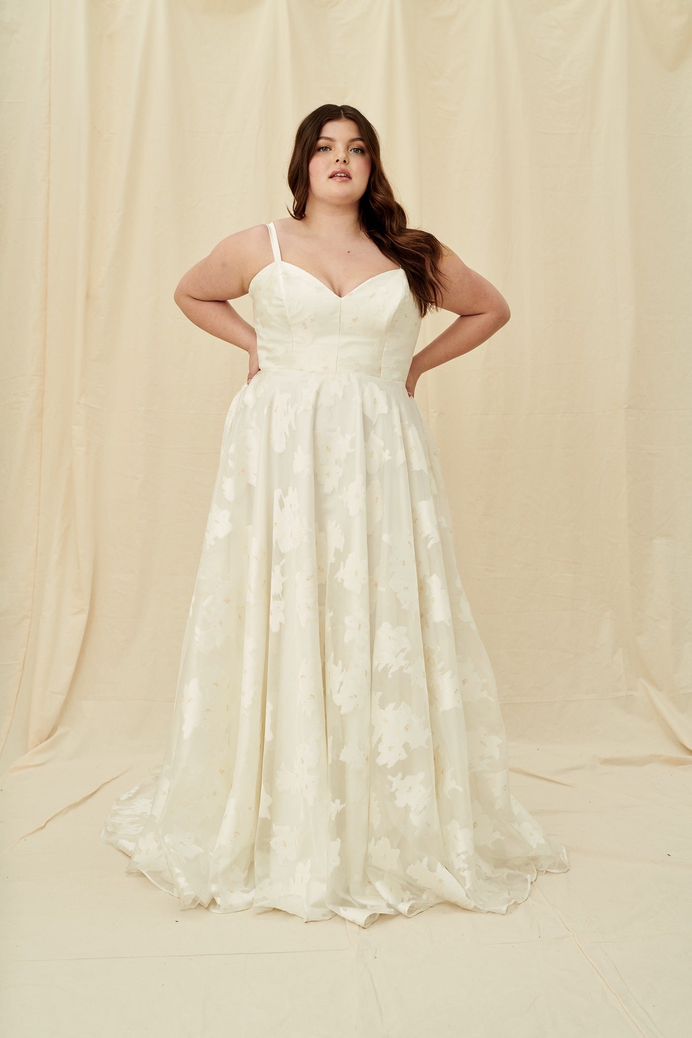 plus size wedding dresses with long trains