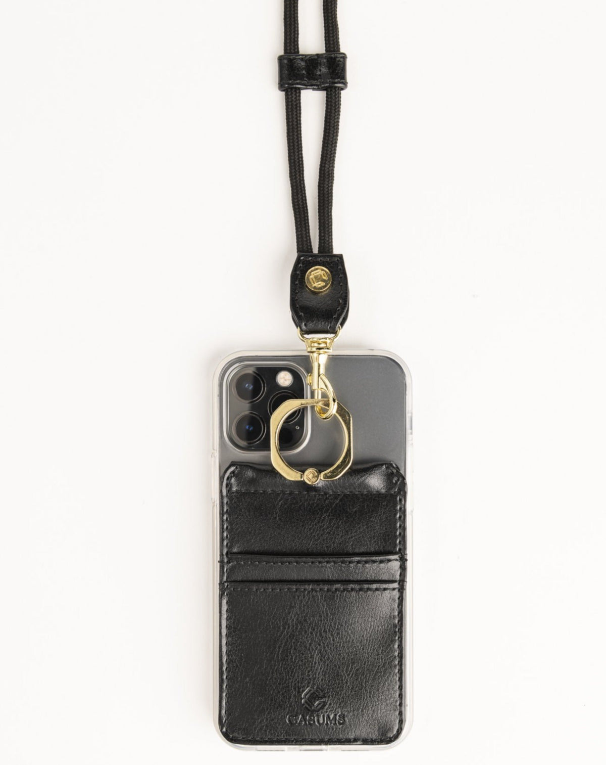 Phone Lanyard Wallet-Onyx