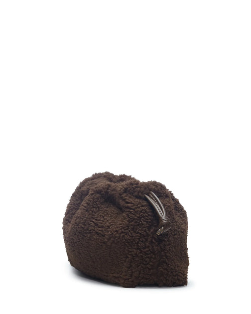 Jules Kae Brea Large Bag Chocolate Sherpa | shopgirligirl