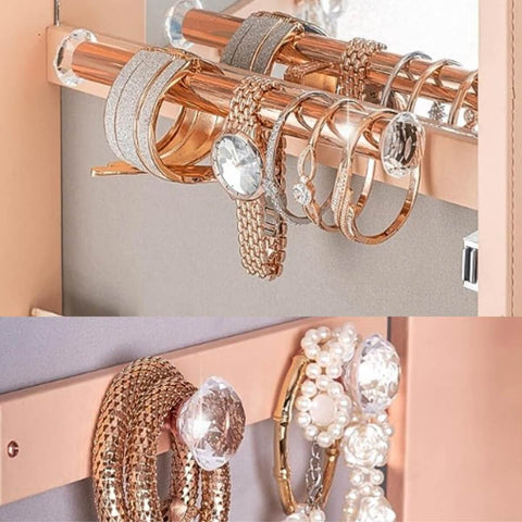 Jewelry Organization in LUXFURNI Jewelry Armoire