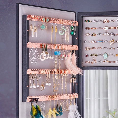 LUXFURNI Jewelry Cabinet for Organization