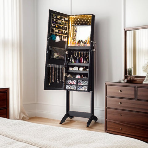 Displaying your accessories in an elegant way on Luxfurni Jewelry Armoire