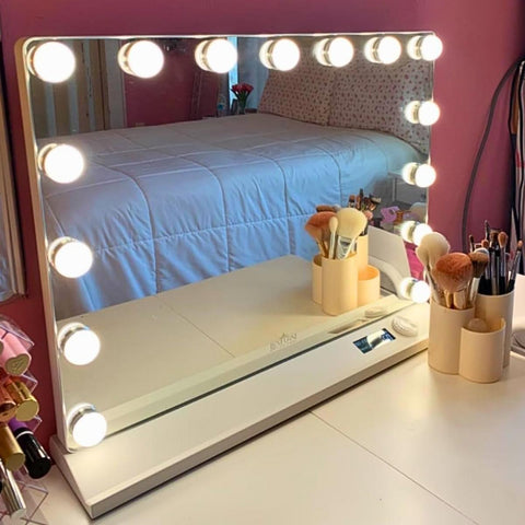 LUMIE Hollywood Lighted Makeup Mirror