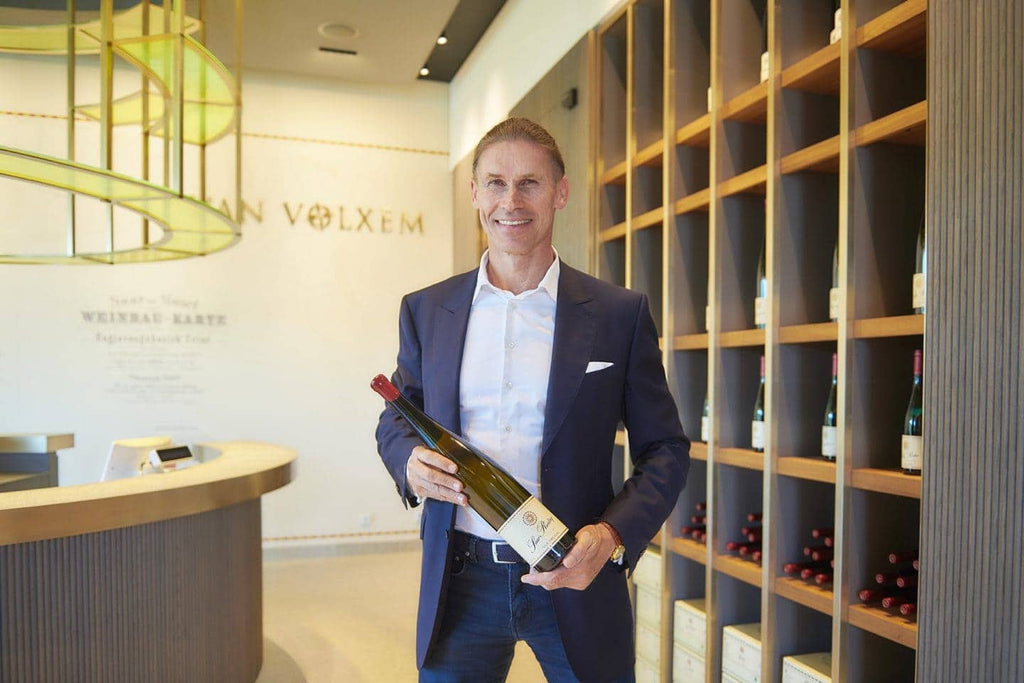 Photo of Roman Niewodniczanski of Van Volxem winery.