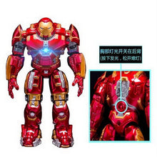 Load image into Gallery viewer, 2018 Marvel Avengers 3 Iron Man Hulkbuster Armor Joints Movable dolls Mark With LED Light PVC Action Figure Collection Model Toy Veve Geek 