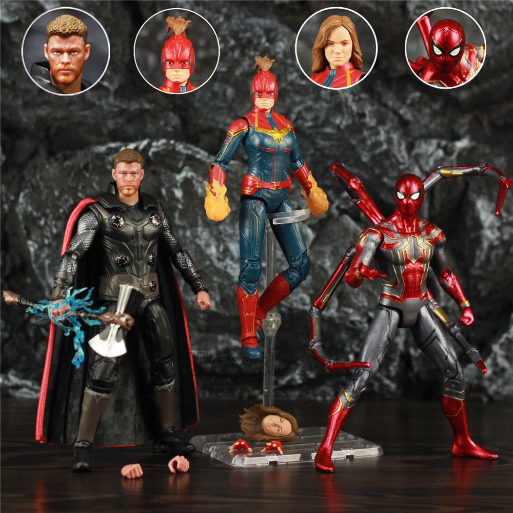 Avengers 4 Endgame Captain America Marvel Thor Iron Spider Man 6