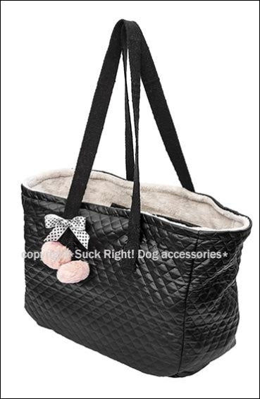 Black And Dots Pet Carrier