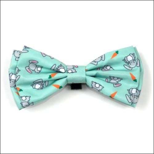 Bunnies Dog Bow Tie