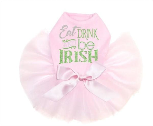 Eat, Drink & Be Irish Dog Tutu Dress