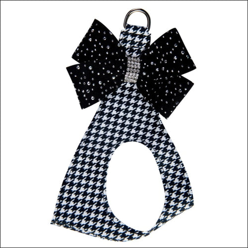 Houndstooth Stardust Black Nouveau Bow Step In