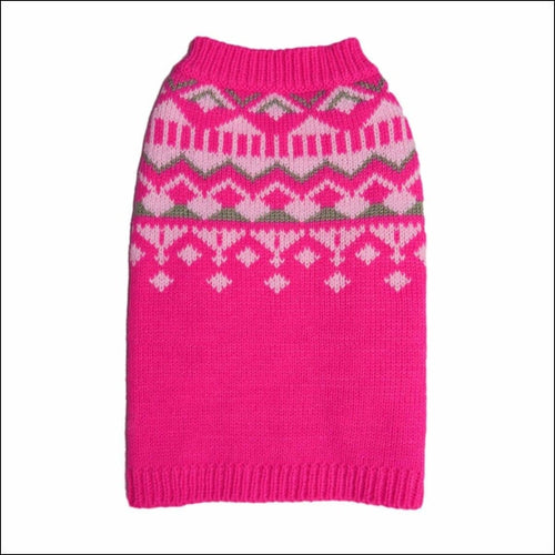 Mason Dog Sweater - Pink