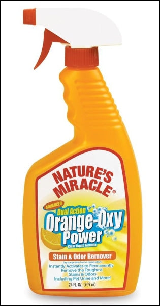 NATURES MIRACLE ORANGE OXY STAIN & ODOR REMOVER TRIGGER SPRAY 32OZ