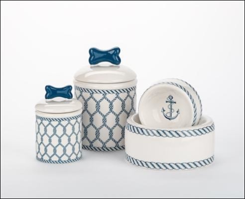 Nautical Bowls and Treat Jars Collection