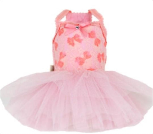 Pink Ribbon Dog Dress