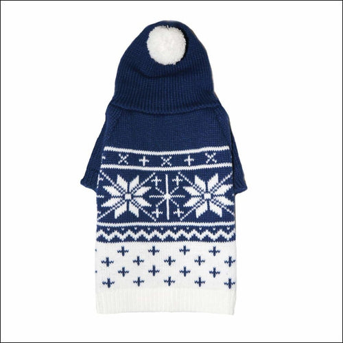 Reese Dog Sweater Blue
