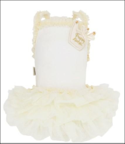 Royal Ballet Dog Dress Ivory