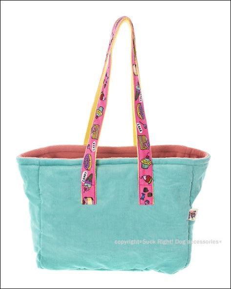 Sweet And Cakes Dog Carrier Tiffany Blue