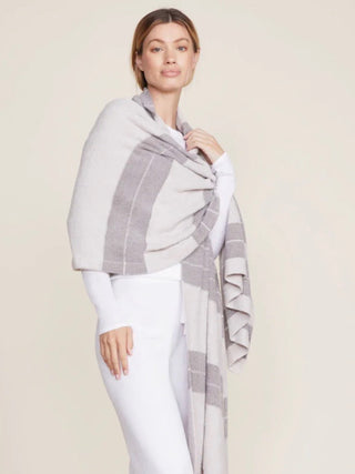 Barefoot Dreams CozyChic Boucle Blanket Scarf 