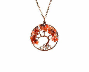 Tree of Life Pendant Energy from Nature Necklace - Millennial Sales
