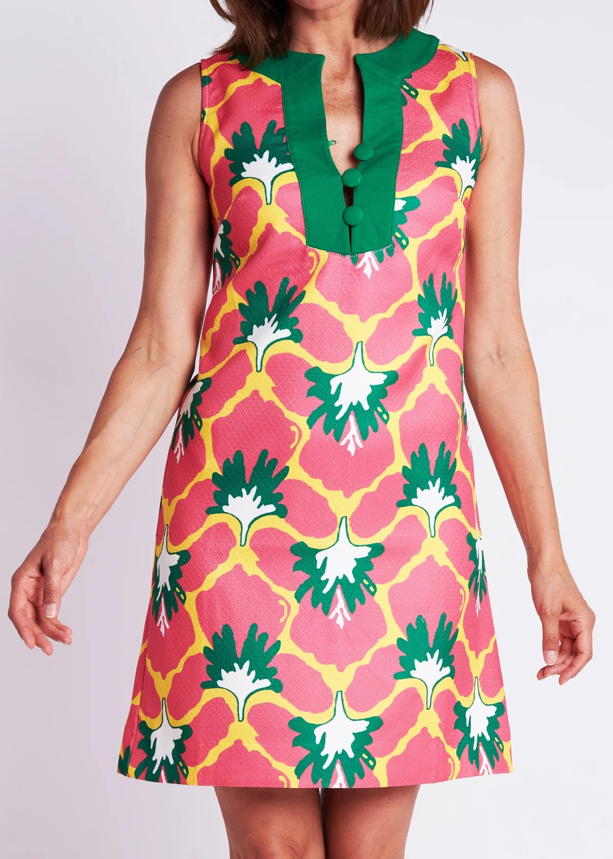 Calla Dress- Iris Hot Pink