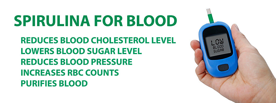 spirulina blood purification RBC count haemoglobin anemia original effective best quality india manufacturer cheap effective eating food usda usfda organic original