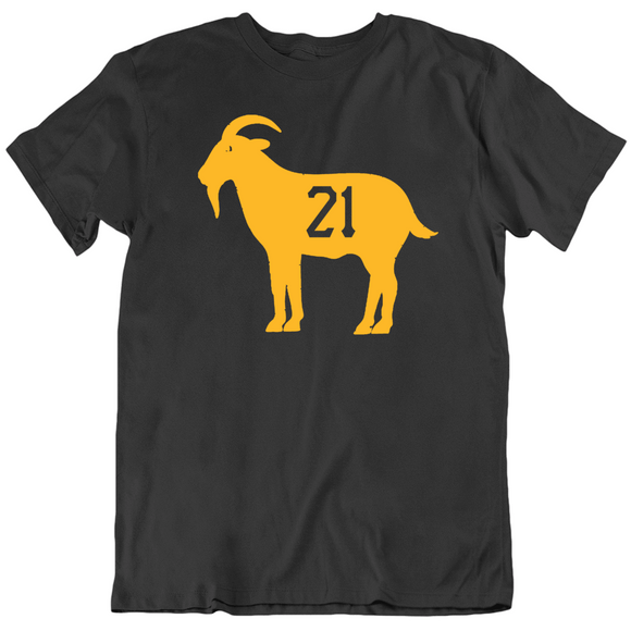 Roberto Clemente Goat 21 Pittsburgh Baseball Fan V3 T Shirt ...
