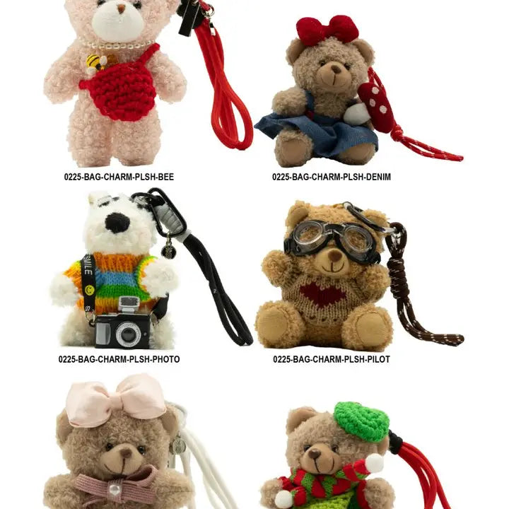 SIMPLY BAG CHARM PLUSH