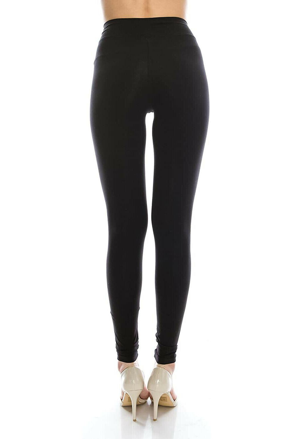 Solid Full length Cotton Span Yoga LEGGINGS Lounge Gym Athletic MP3229 –  Ramisou