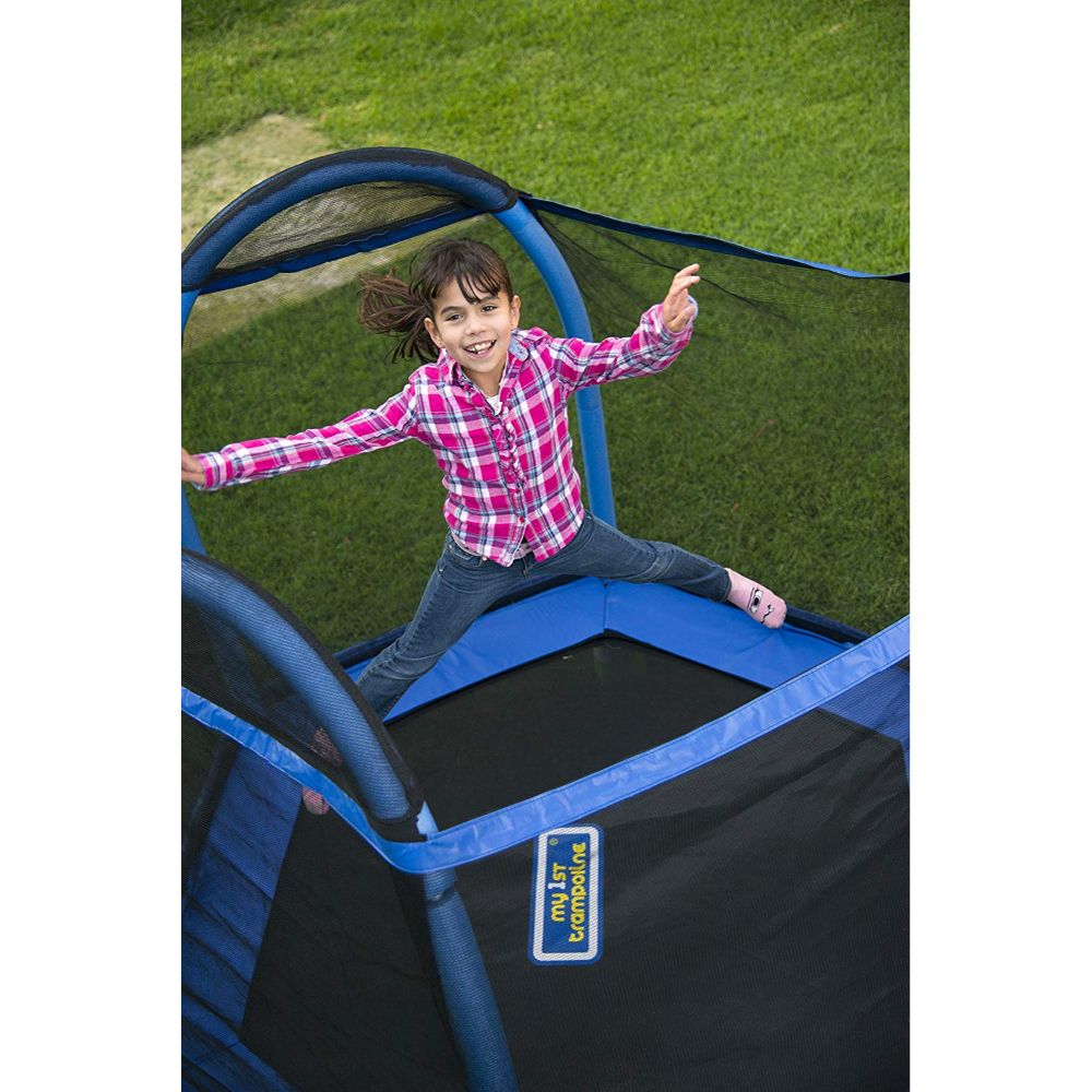 7 ft trampoline with slide