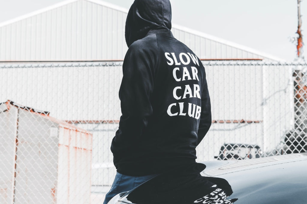 slow car club hoodie