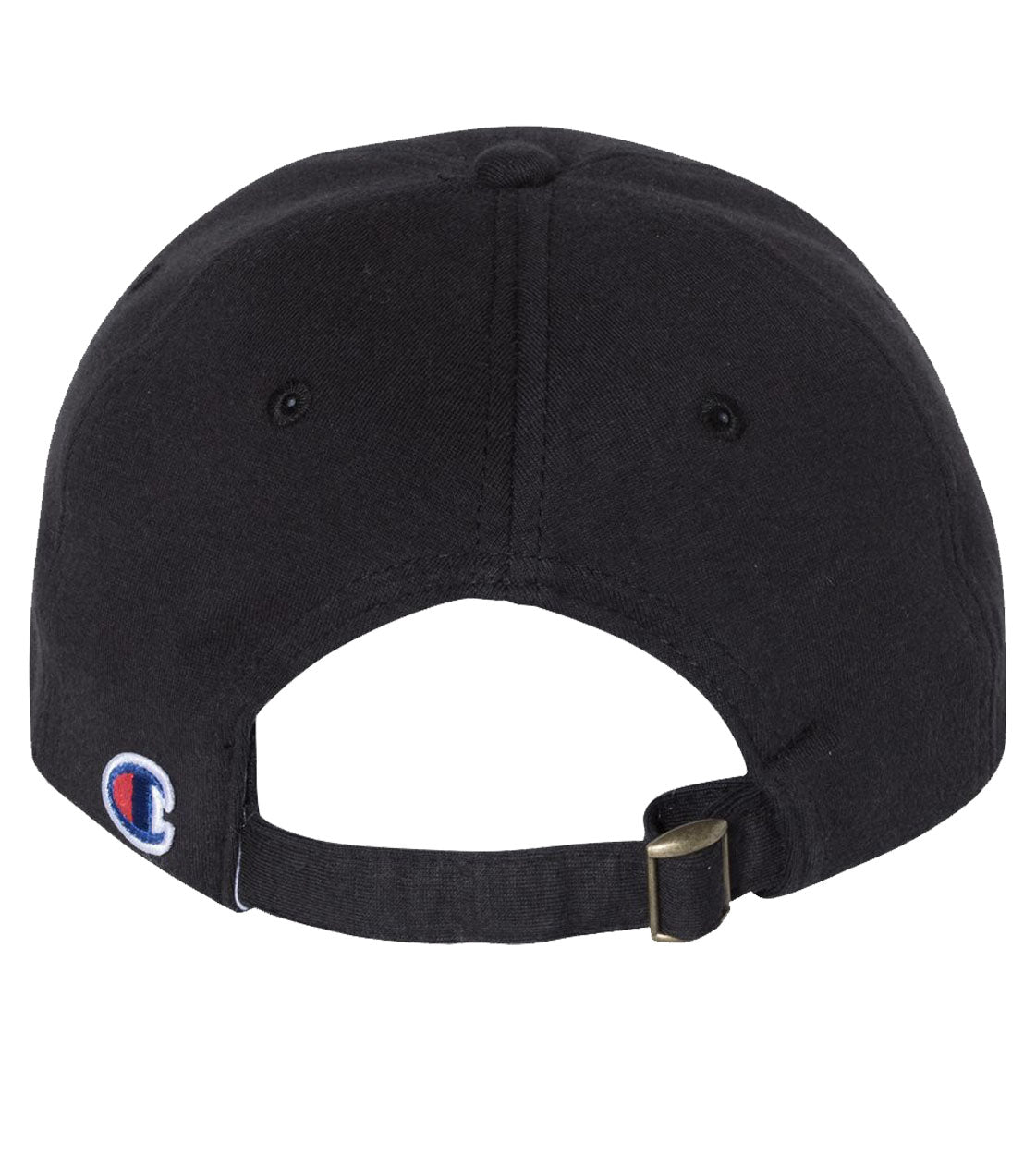 champion dad hat black