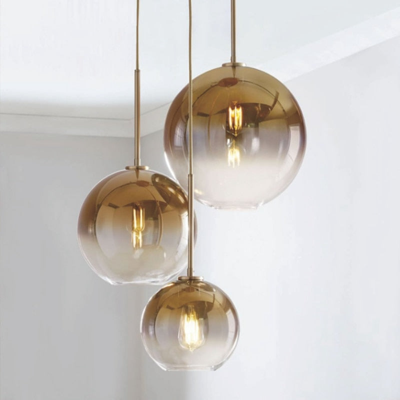 globe pendant light