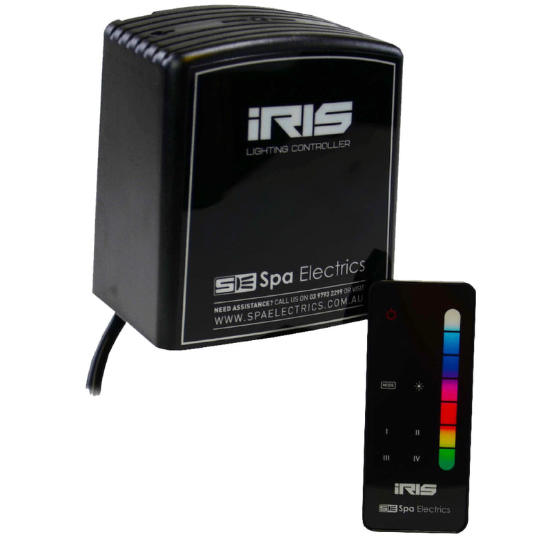 iris spa electrics remote control