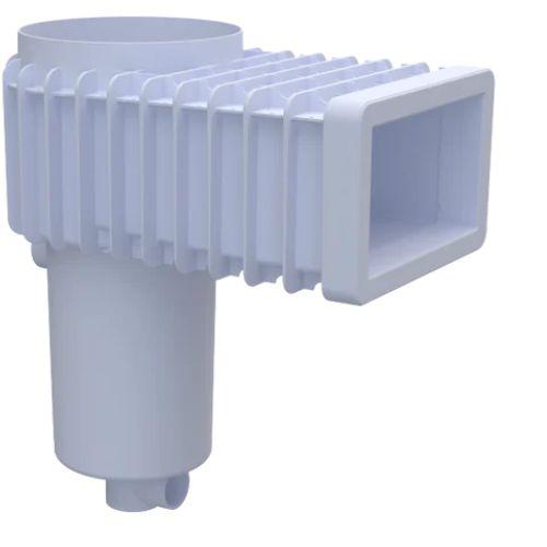 Buy Poolrite Skimmer Box InnoSkim Concrete Extended Throat White Online ...