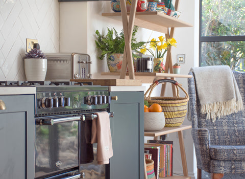 Navy Shaker Kitchen