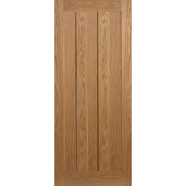 3 Vertical Panel Oak Shaker Door Shaker Doors