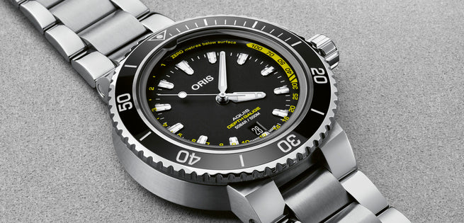 Getting to know the new Oris Aquis Depth Gauge | News | Jura Watches